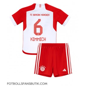 Bayern Munich Joshua Kimmich #6 Replika Hemmatröja Barn 2023-24 Kortärmad (+ Korta byxor)